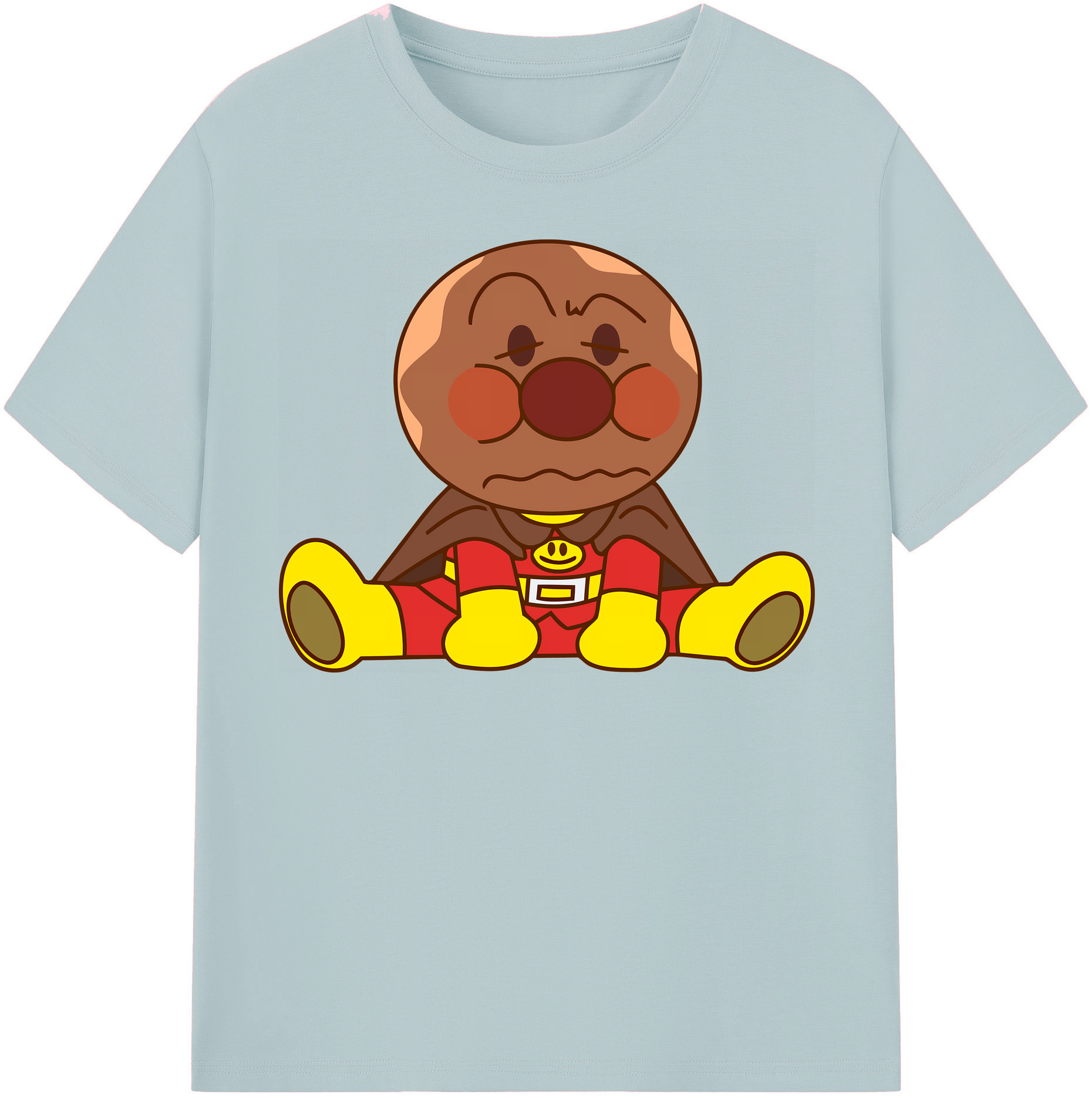 （画像用） アンパンマン Anpanman 綿100％半袖Tシャツ（フロントプリント）